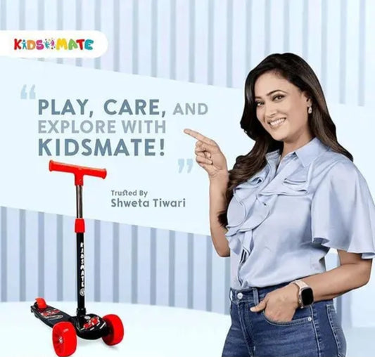 Kidsmate Tri-Wheel Kick Scooter – Glide with Confidence!