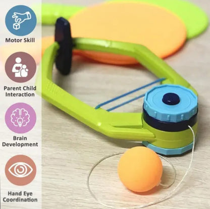 Hanging Self-Training Table Tennis Set – 2 Rackets & Balls Included