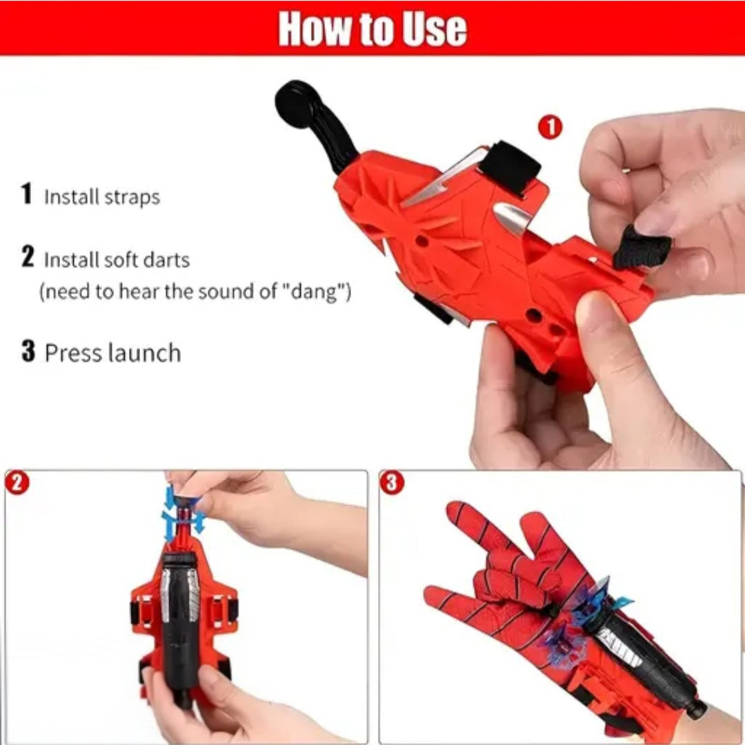 Spider Web Shooter Hero Launcher – Kids Action Toy