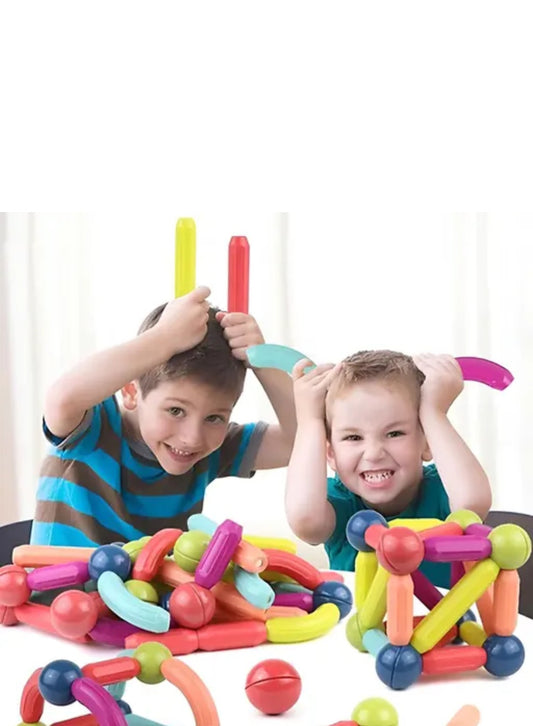 Magnetic Construction Sticks – 24-Piece Set