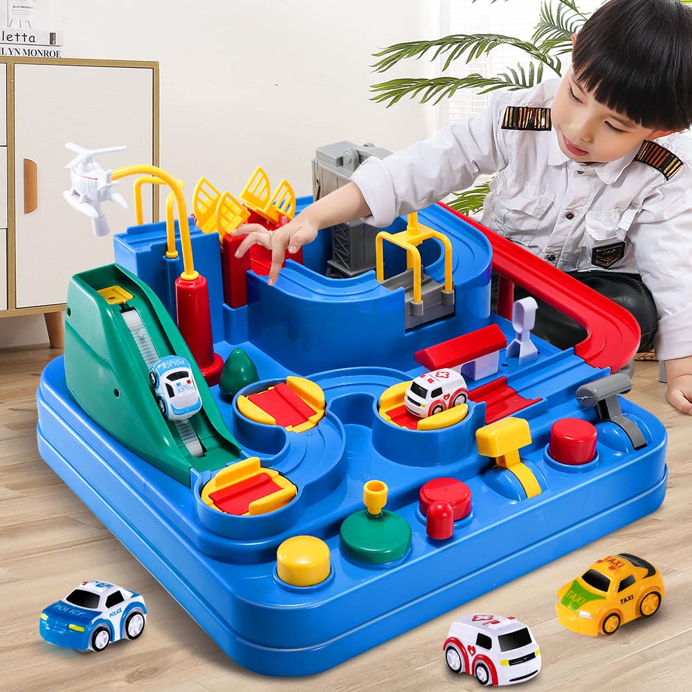 Interactive Car Adventure Track – Fun Educational Playset