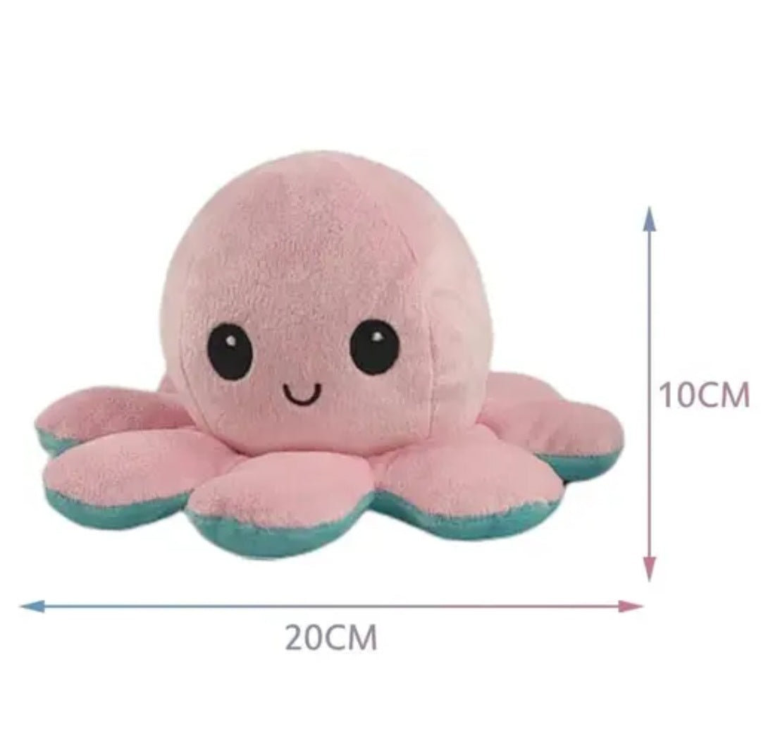 Super Soft Reversible Mini Octopus Plush
