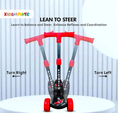 Kidsmate Tri-Wheel Kick Scooter – Glide with Confidence!
