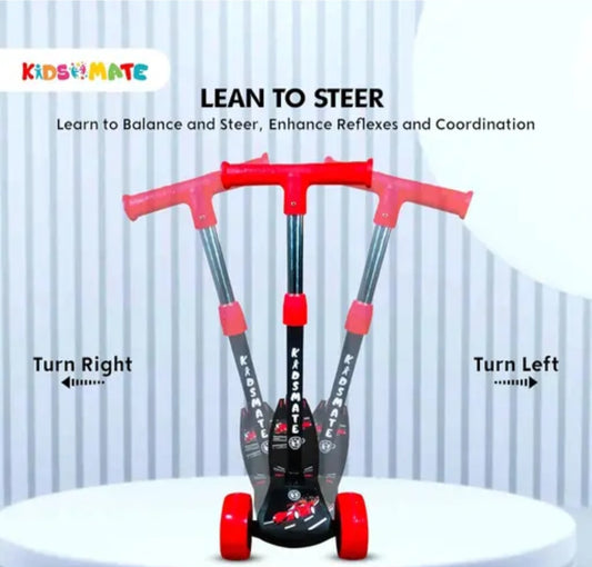 Kidsmate Tri-Wheel Kick Scooter – Glide with Confidence!
