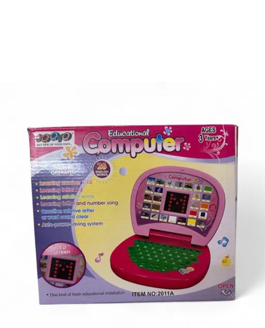 Kids LED Learning Laptop – 2-in-1 Educational Computer