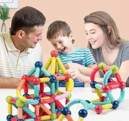 Magnetic Construction Sticks – 24-Piece Set