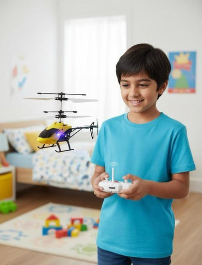 Smart Motion-Sensor Helicopter – Easy Control, Double the Fun!