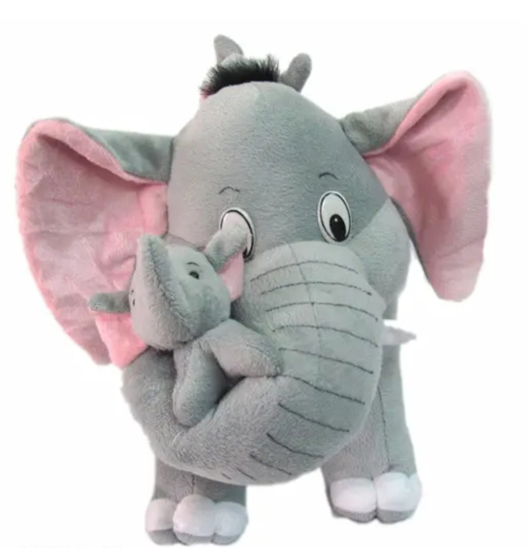 Mother & Baby Elephant Soft Toy – Cuddly, Comforting, and Your Toddler’s Bestie