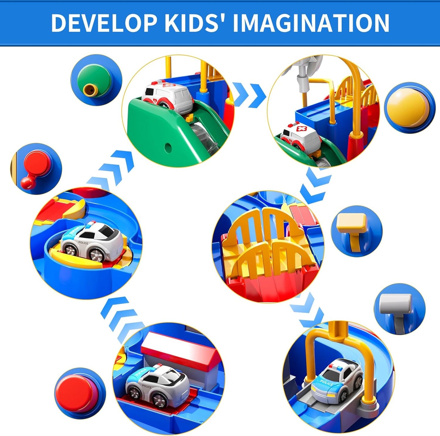 Interactive Car Adventure Track – Fun Educational Playset